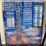 M21. Guitar chords poster. 